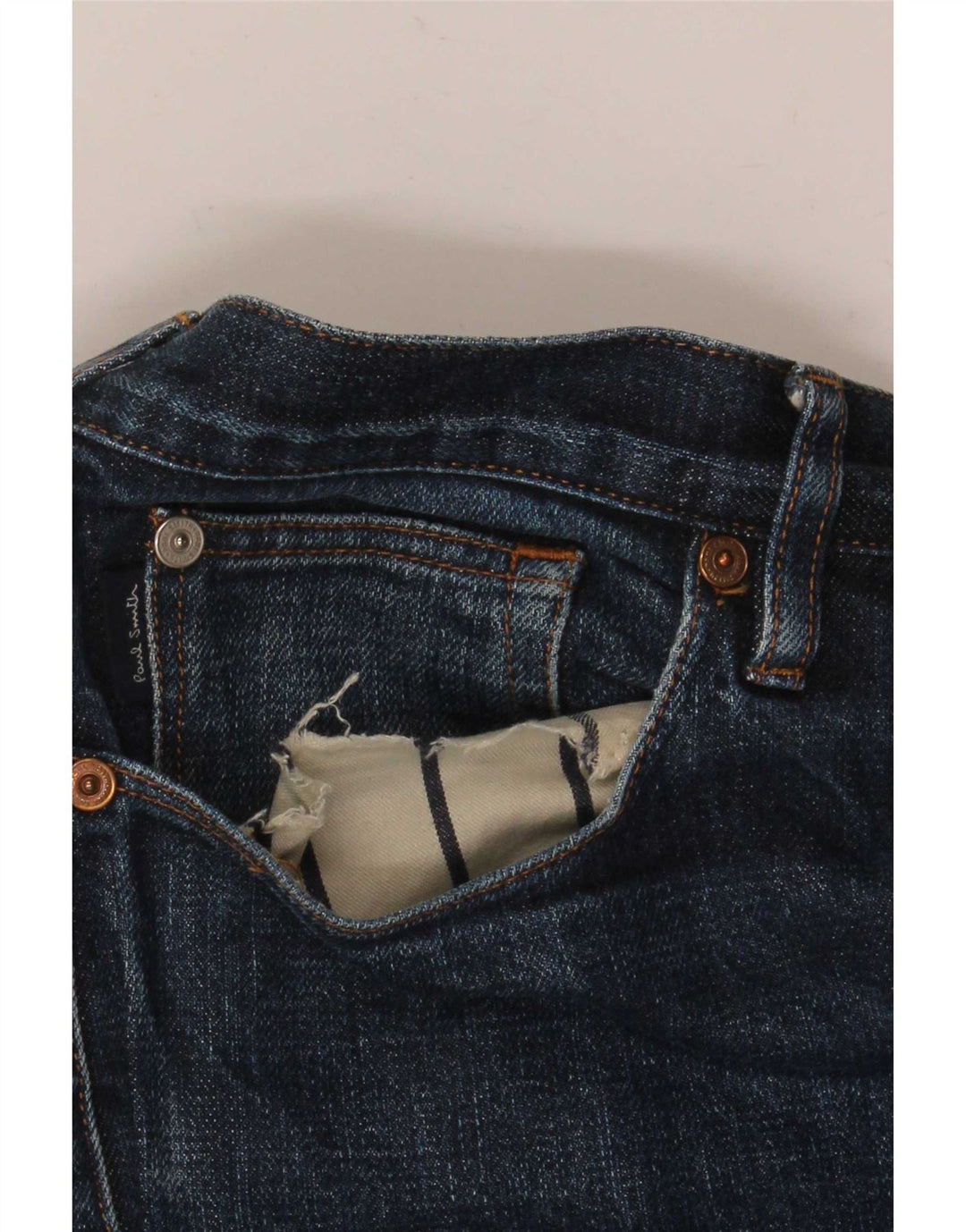Jeans slim da uomo Paul Smith W36 L32 cotone blu