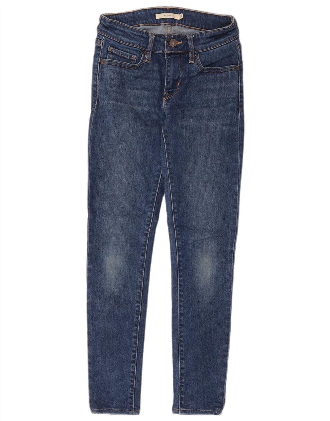 Jeans skinny Levi's da donna 711 W25 L26 poliestere blu