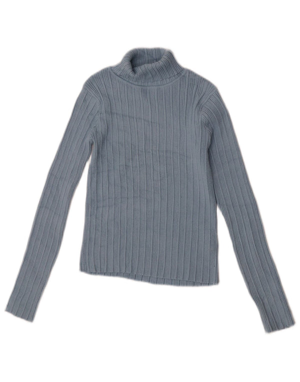 Maglione Zara per ragazze con collo alto 11-12 anni in viscosa blu