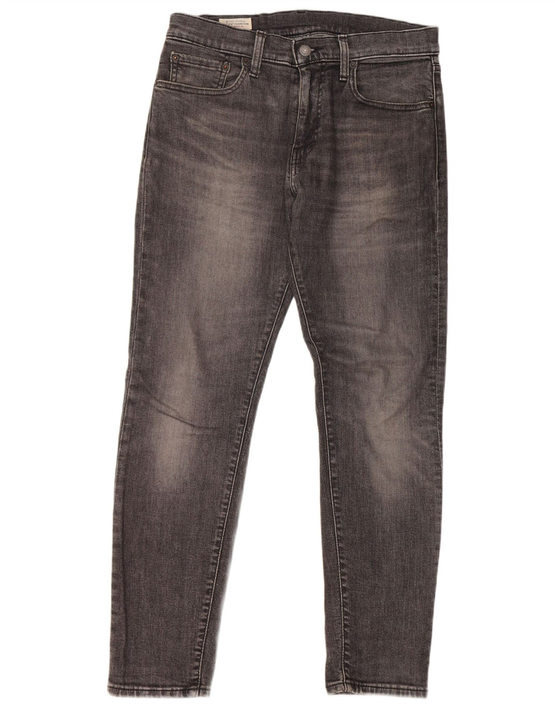 Jeans slim da uomo LEVI'S W31 L32 cotone grigio