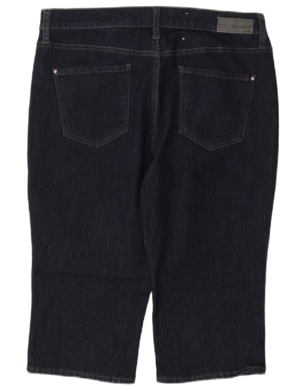 Pantaloncini di jeans Dkny da donna Ludlow Bermuda US 8 medi W30 L16 Blu navy