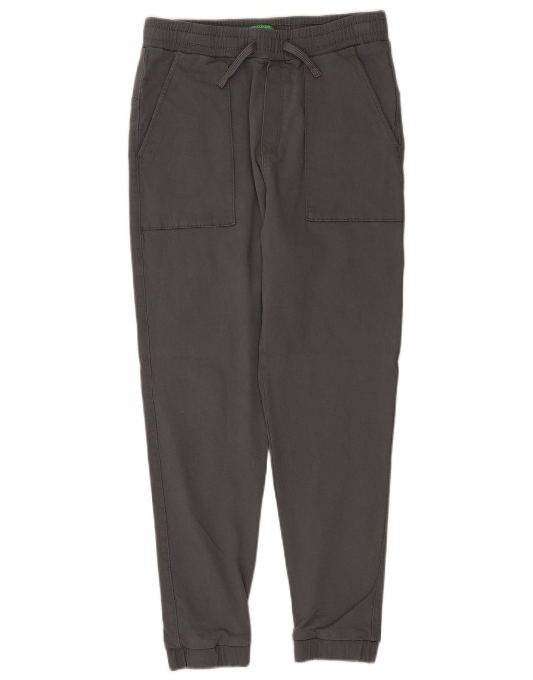 Pantaloni chino da jogging da donna Benetton W30 L26 Grigi