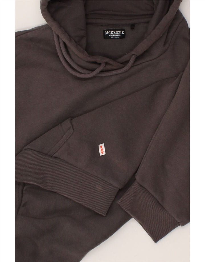 MCKENZIE Womens Oversized Hoodie Jumper UK 18 XL Grey Vintage Mckenzie and Second-Hand Mckenzie from Messina Hembry 