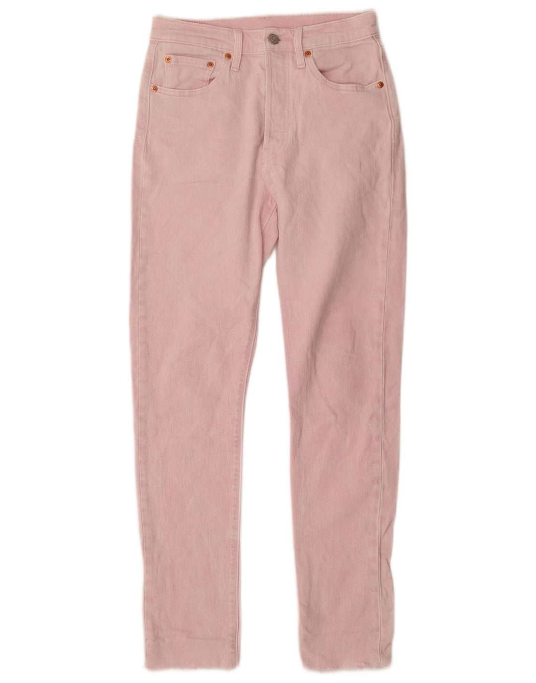 Jeans dritti Levi's 501 da donna W25 L30 cotone rosa
