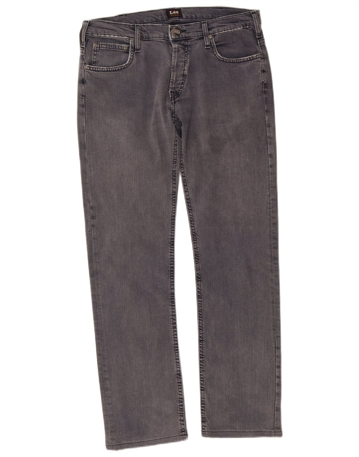 Jeans Lee Powell Slim da donna W33 L28 cotone grigio
