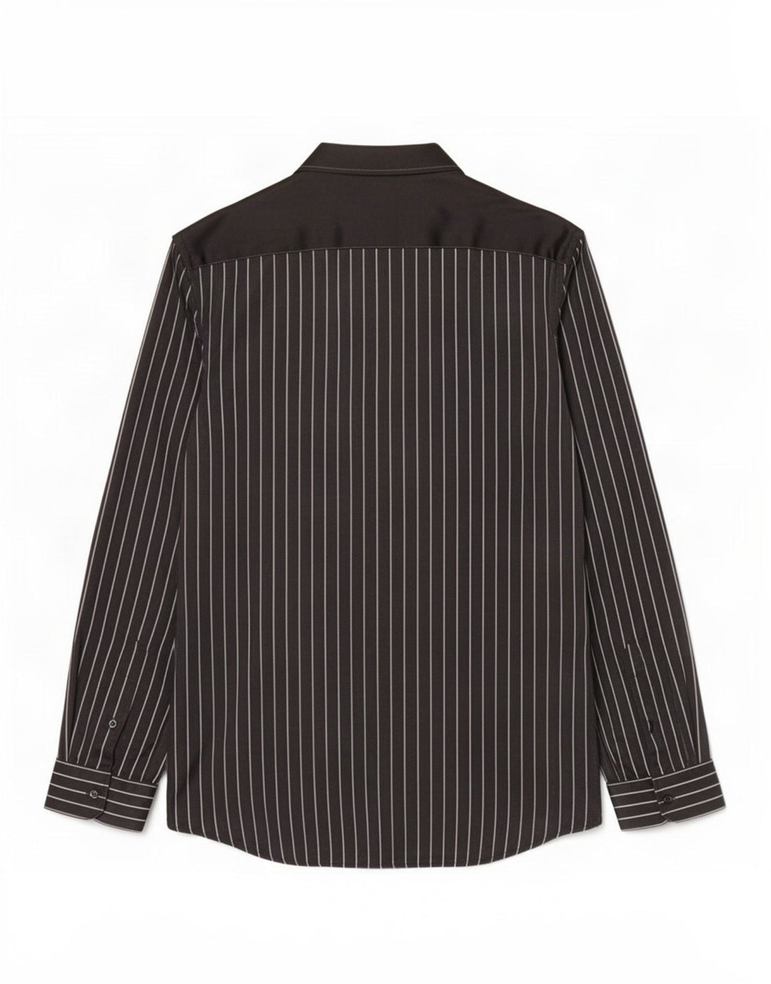 Camicia Zara da uomo vestibilità regolare piccola in viscosa a righe nere
