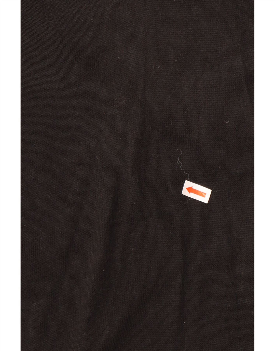 Maglione da uomo con scollo a V Nautica, grande cotone nero