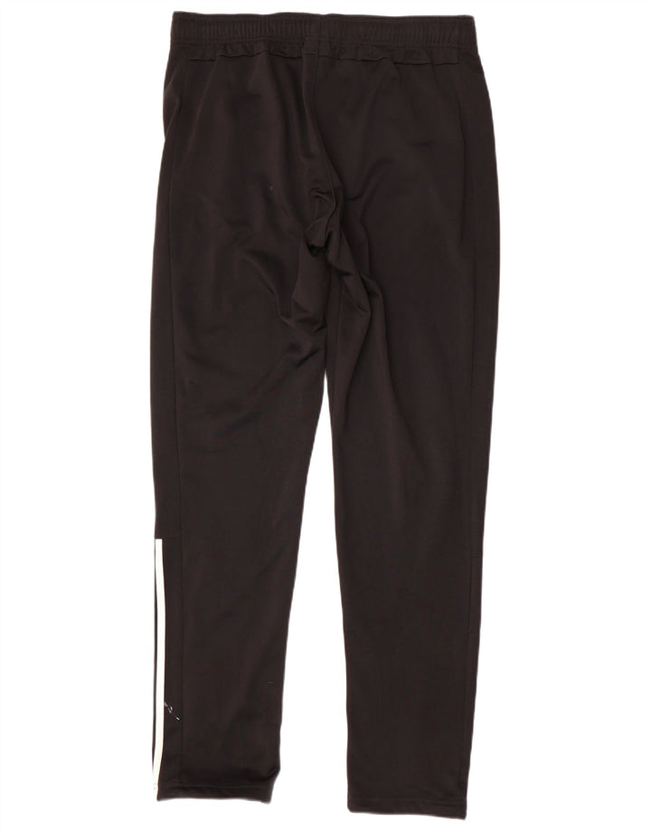 Pantaloni da tuta da uomo Adidas UK 42/44 Large Nero Poliestere