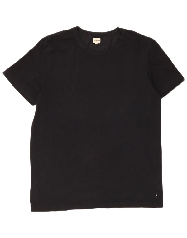 Calvin Klein Jeans Mens T-Shirt Top 2XL Black Cotton