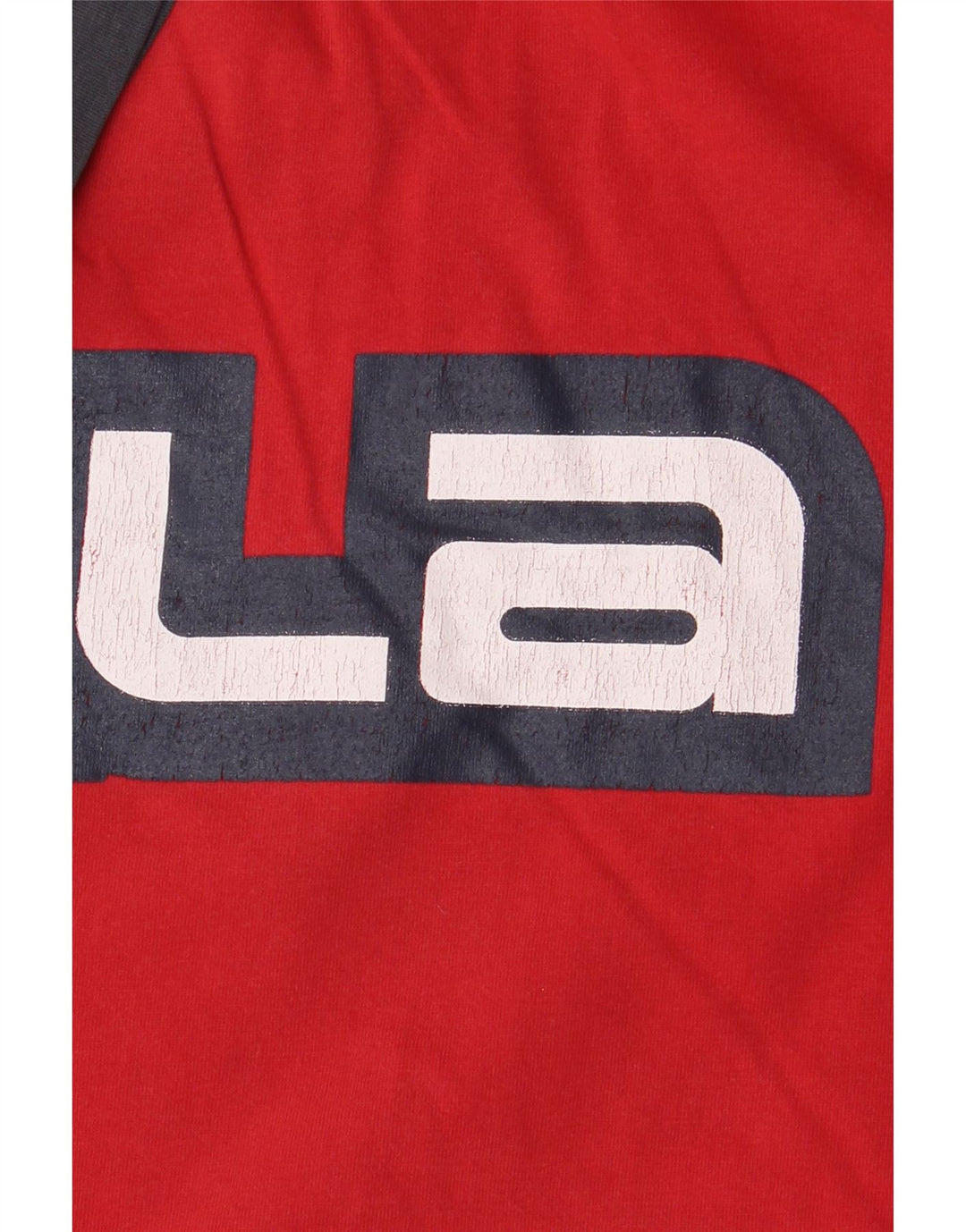 T-shirt grafica da uomo Fila Top XL rosso color block