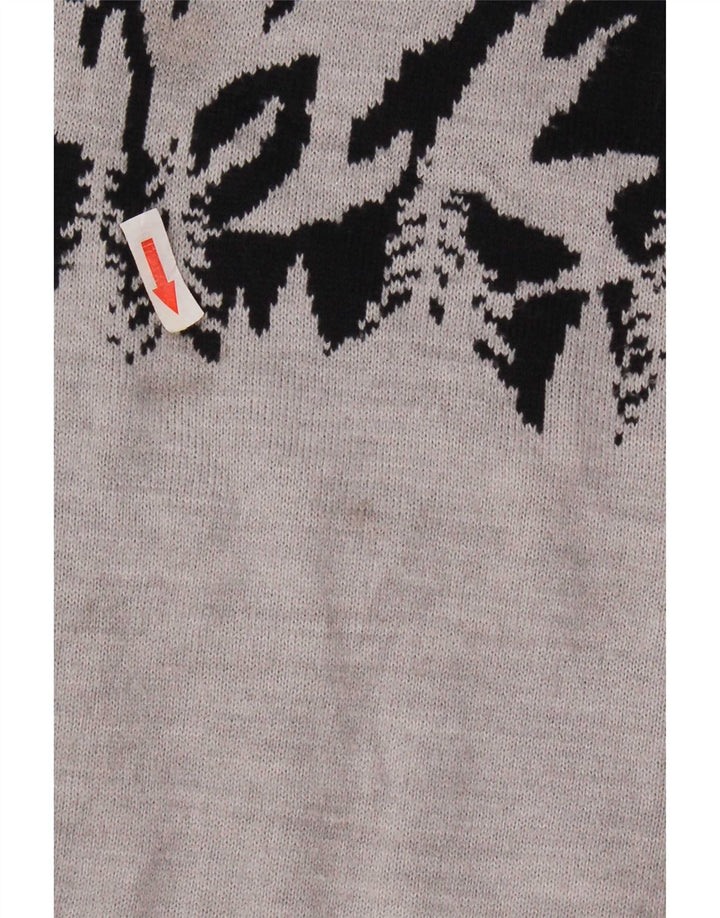 Maglione maglione girocollo da uomo Marks & Spencer grande color grigio