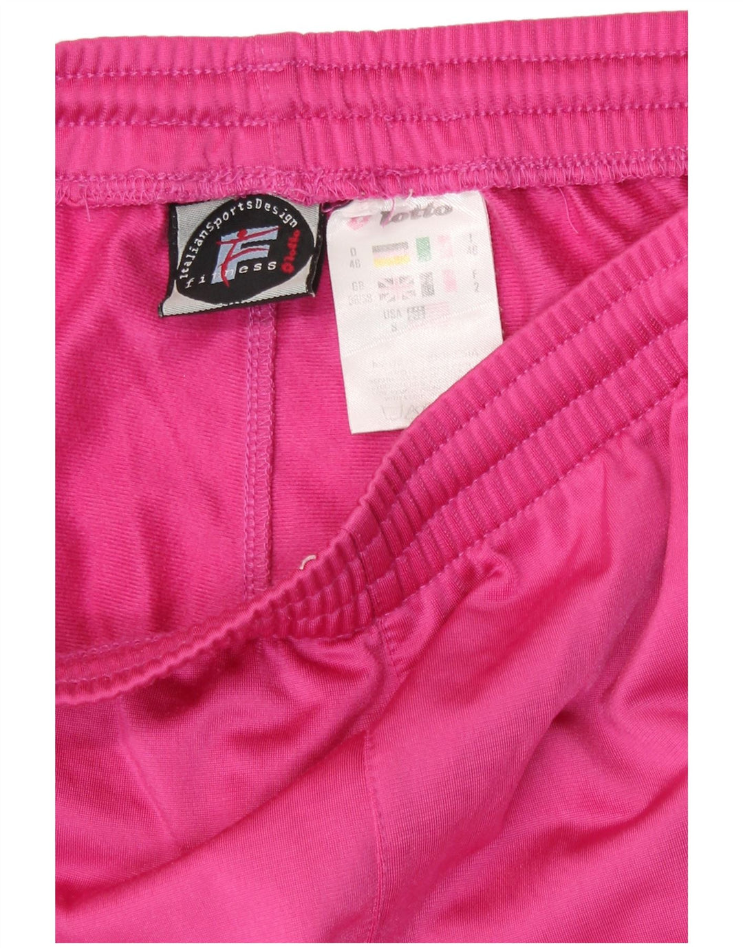 Pantaloni da tuta da uomo Lotto UK 36/38 Small Poliestere rosa