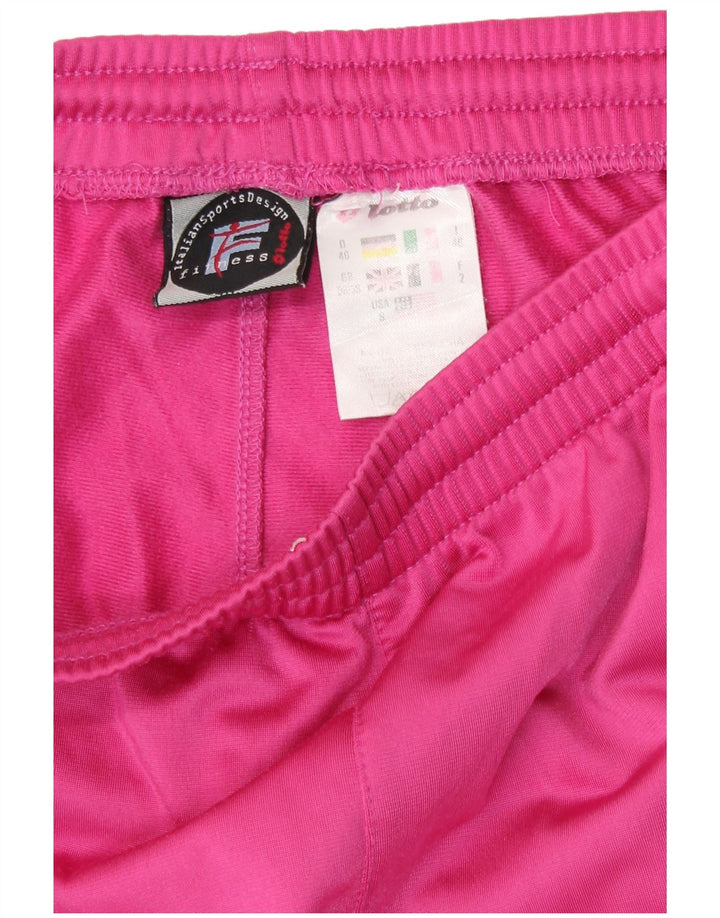 Pantaloni da tuta da uomo Lotto UK 36/38 Small Poliestere rosa
