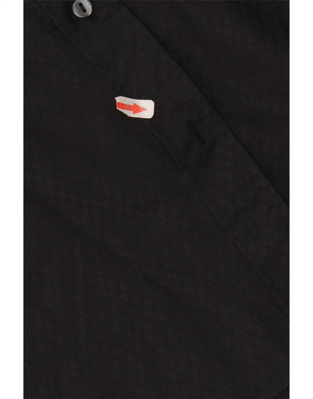 Camicia da uomo Dolce & Gabbana taglia 41 16 grande cotone geometrico nero