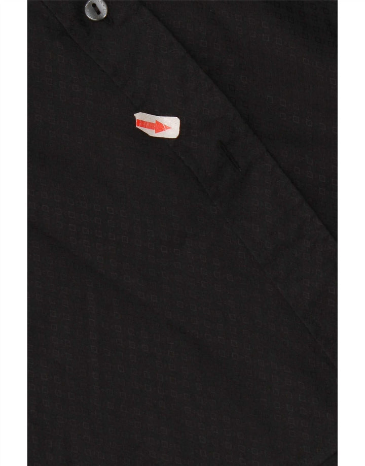 Camicia da uomo Dolce & Gabbana taglia 41 16 grande cotone geometrico nero