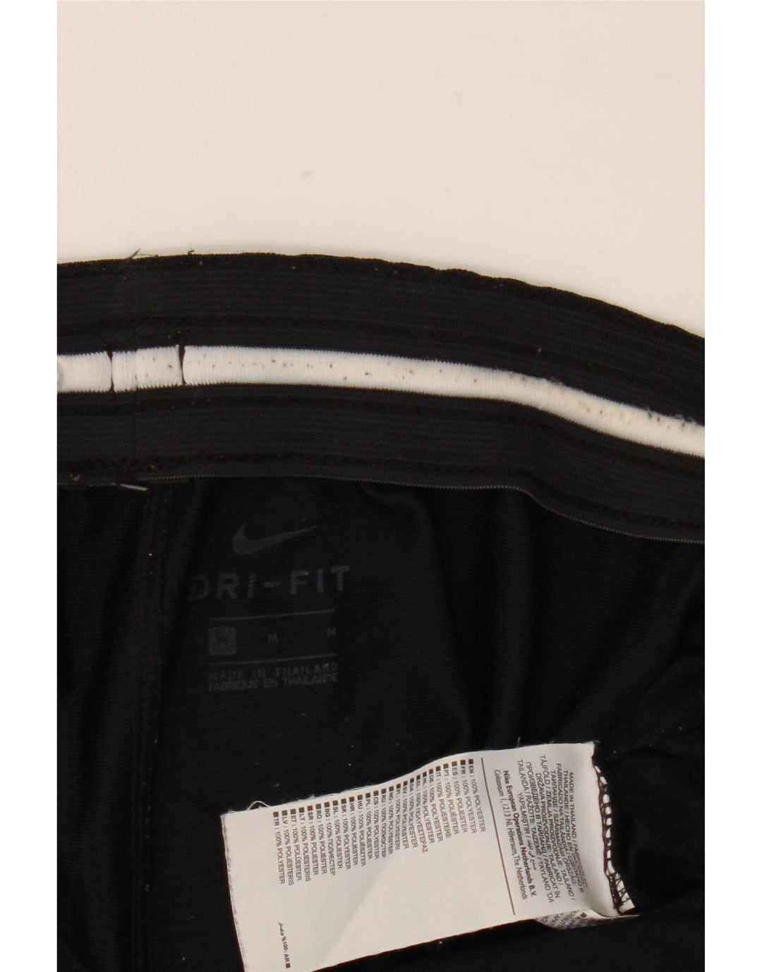 Pantaloncini sportivi Nike Dri Fit Graphic da uomo, poliestere nero medio
