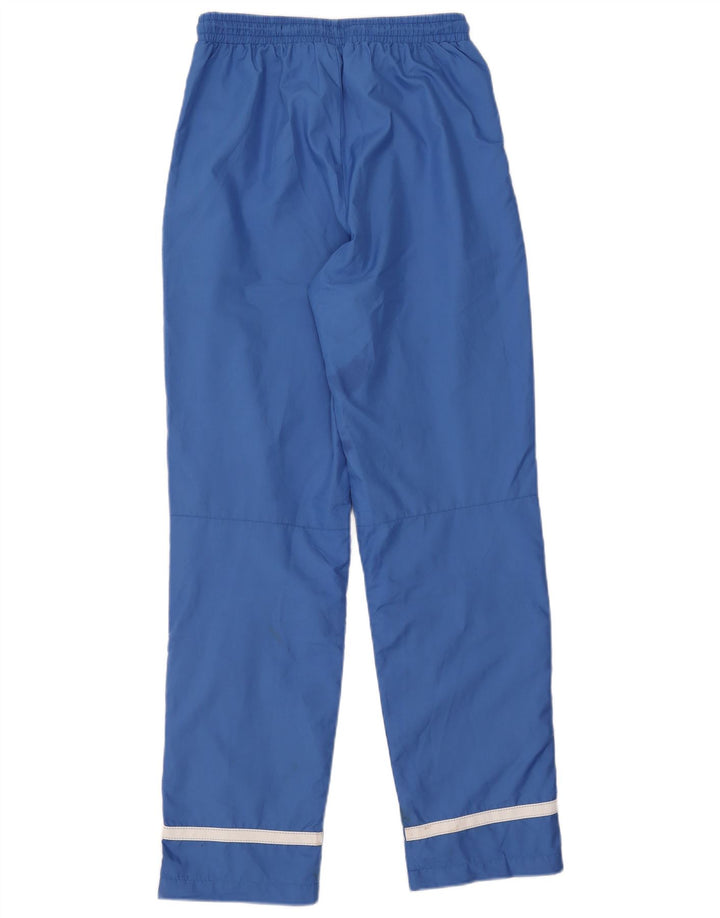 Pantaloni da tuta da uomo Asics in poliestere color block blu medio