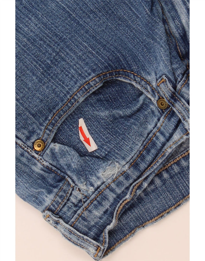 Jeans Levi's 515 Bootcut da donna US 8 medio W30 L34 cotone blu