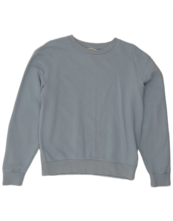 Felpa oversize da donna Marks & Spencer UK 6 XS cotone blu