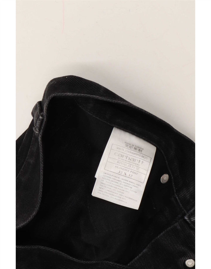 Jeans dritti da uomo Carhartt W32 L32 cotone grigio