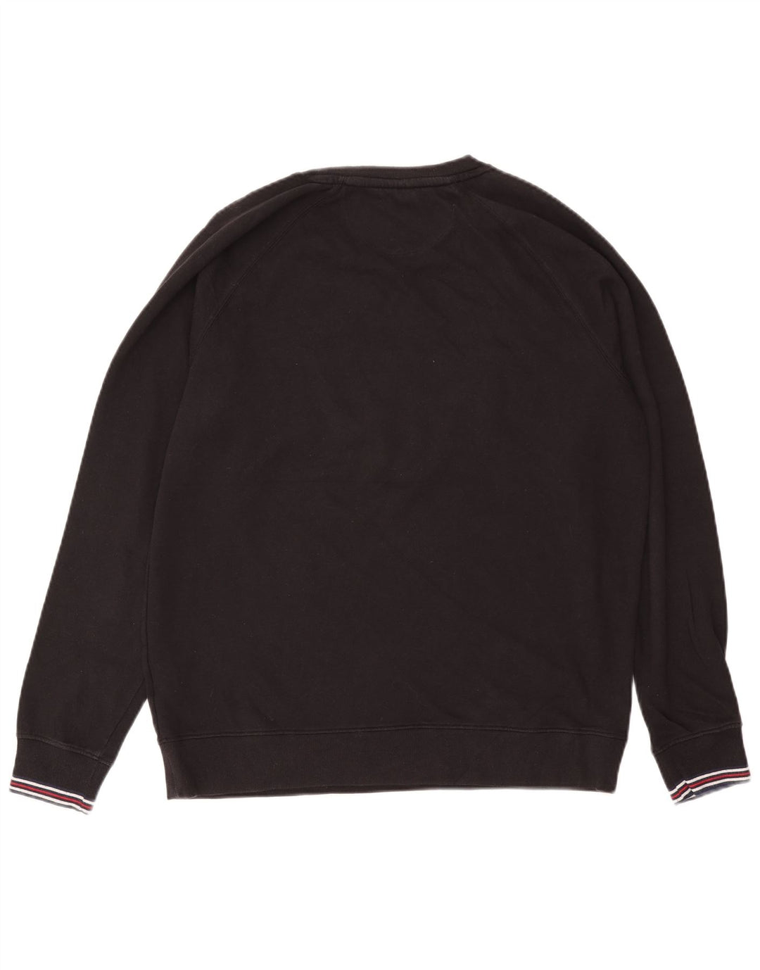 Felpa grafica da uomo Fila Maglione grande cotone nero
