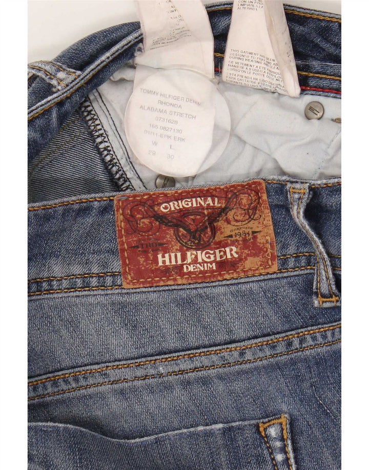 Jeans dritti da donna Tommy Hilfiger W29 L30 Blu