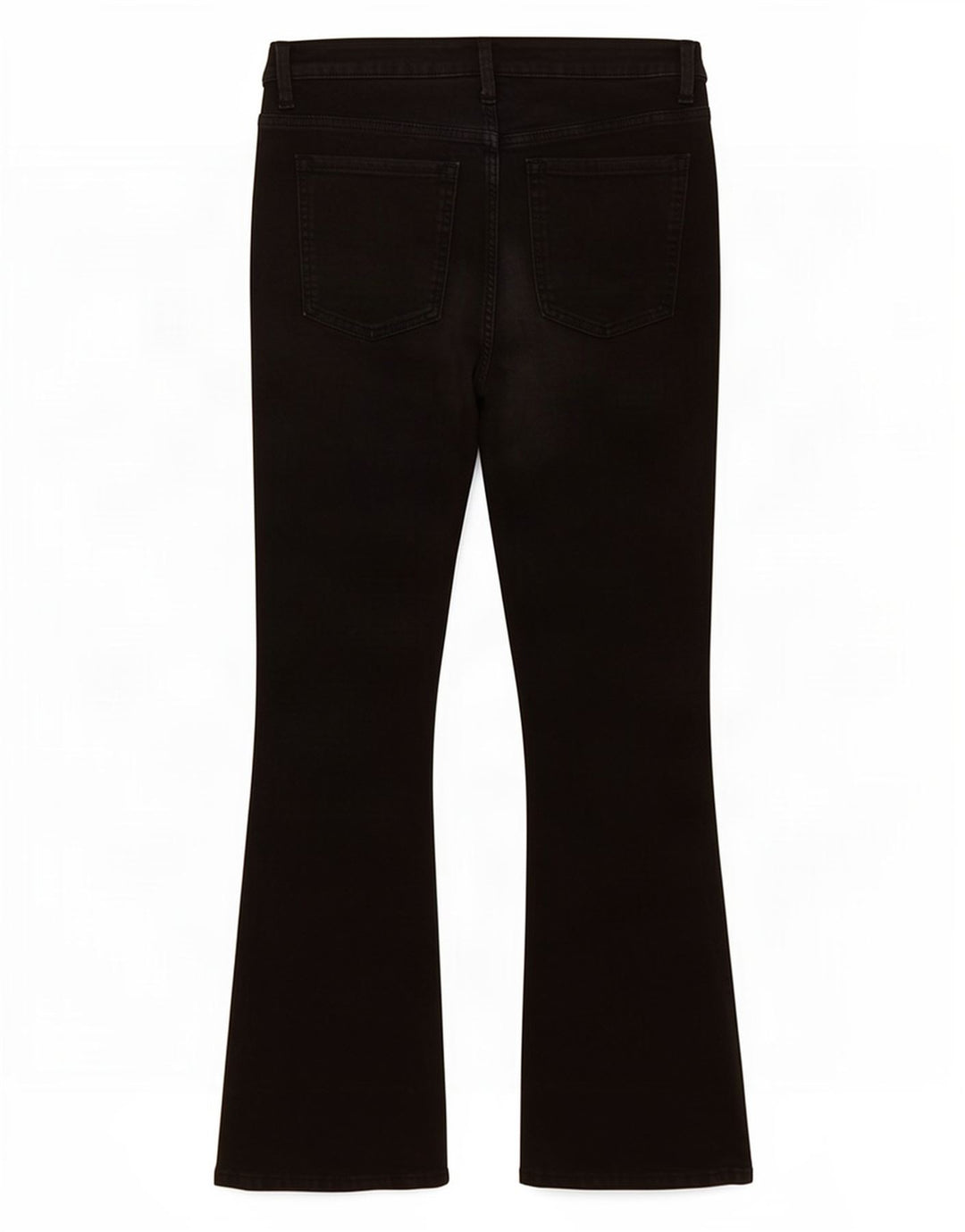 Marks & Spencer Donna The Eva Bootcut Jeans UK 12 Medio W30 L29 Nero