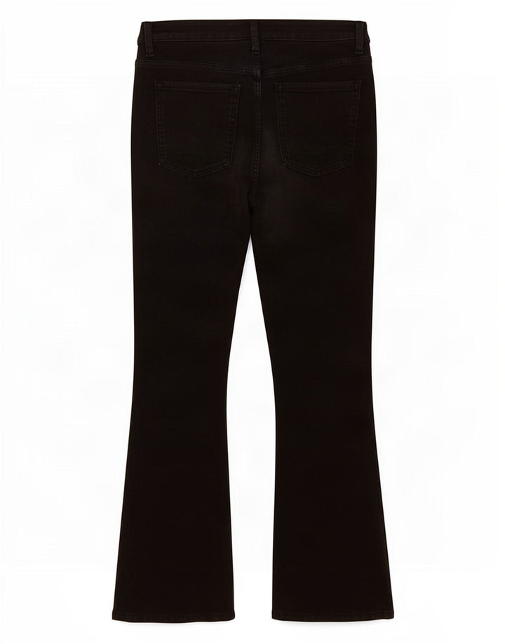 Marks & Spencer Donna The Eva Bootcut Jeans UK 12 Medio W30 L29 Nero