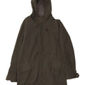 Giacca Parka con cappuccio da uomo Zara UK 40 grande cotone kaki