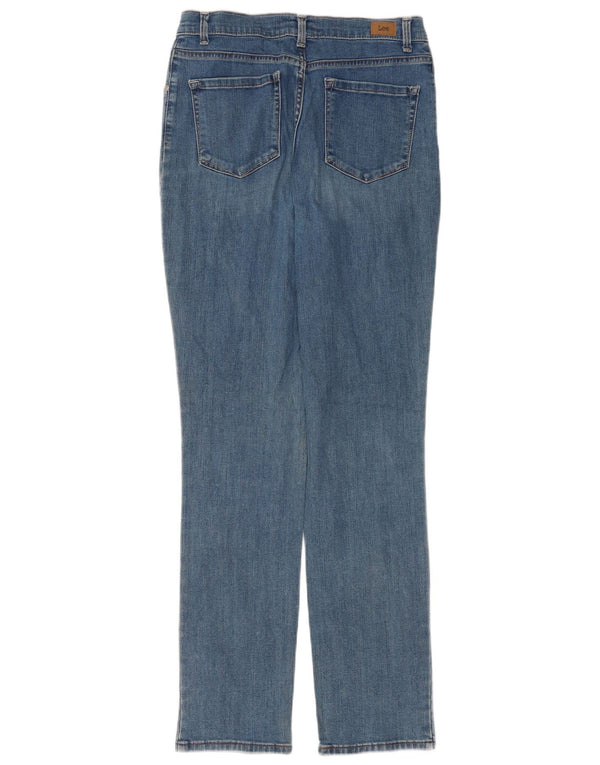 Jeans dritti Lee da donna vestibilità classica US 8 medio W28 L32 cotone blu