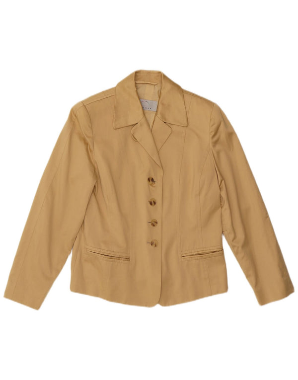 BOGNER Set gonna da donna in 2 pezzi a 4 bottoni US 10 Large W29 Cotone beige