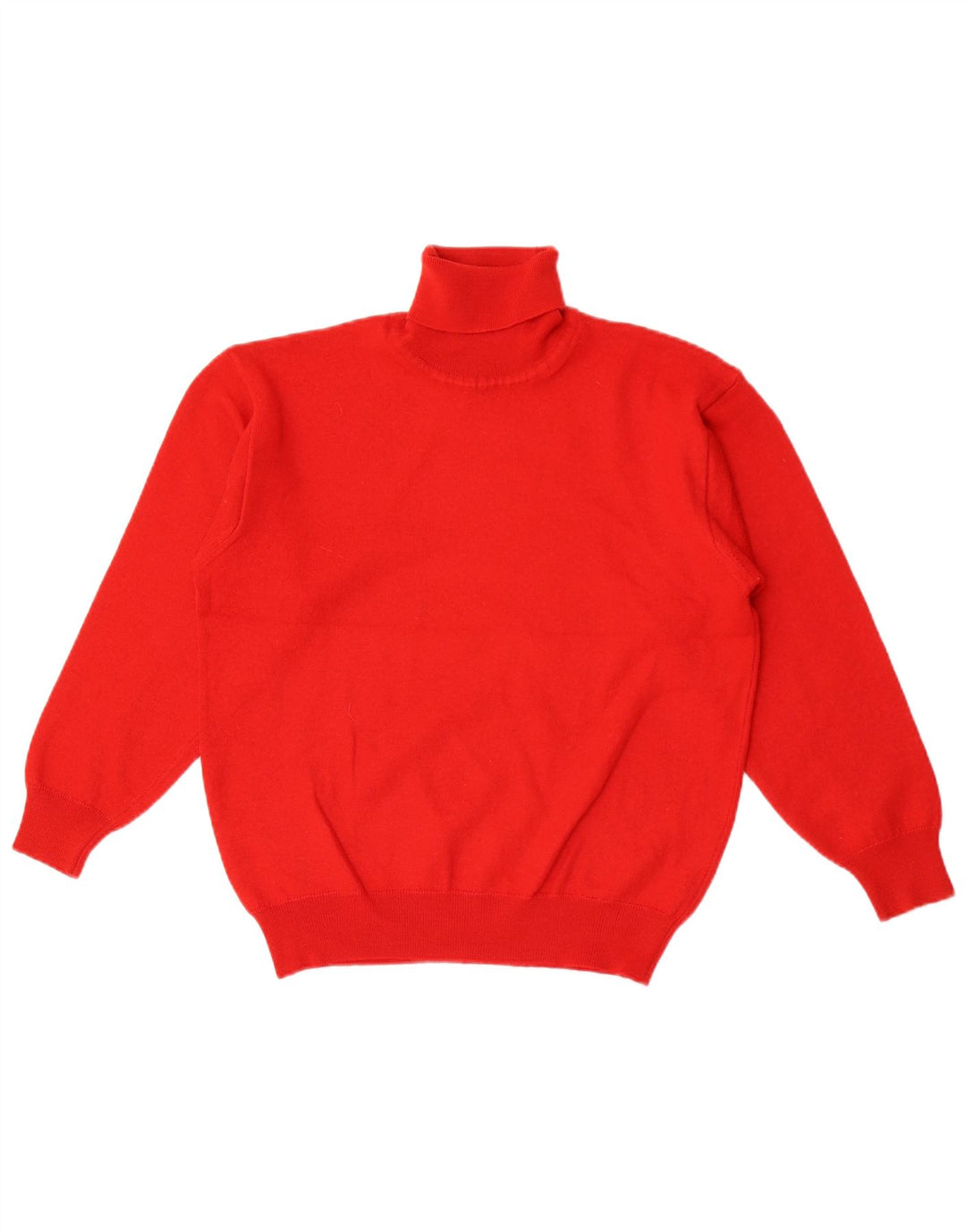Maglione maglione a collo alto da donna Baileys UK 14 grande rosso