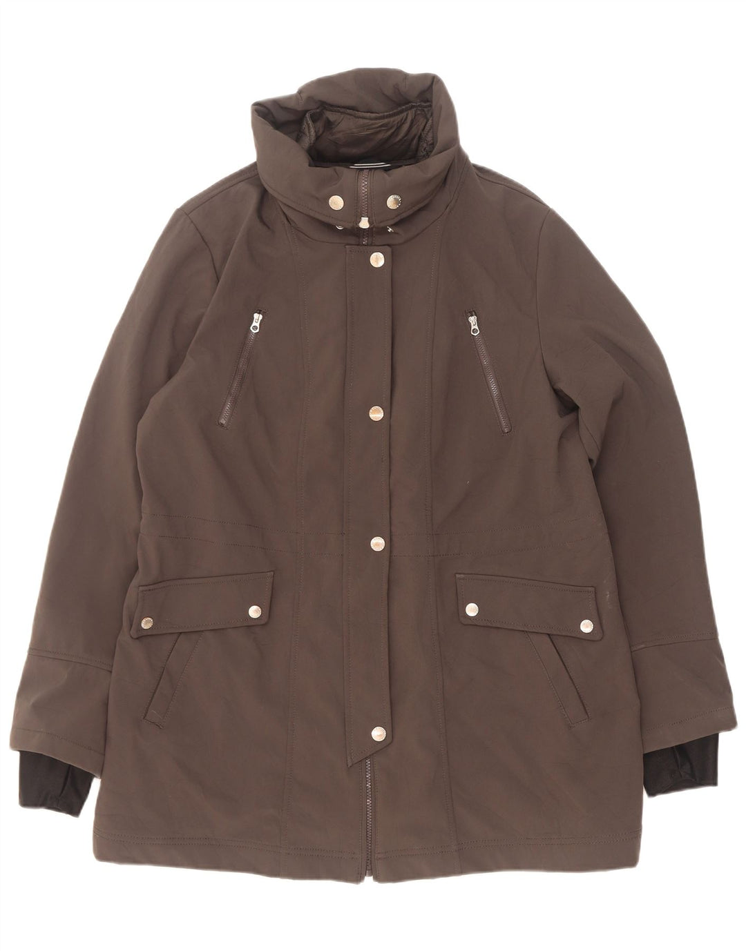 Giacca a vento Sherpa da donna Nautica UK 18 XL Poliestere grigio