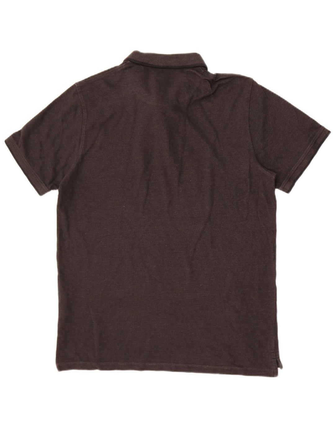 Jack & Jones Mens Polo Shirt XL Black Cotton