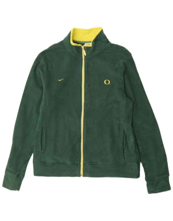 Giacca in pile NIKE Oregon Ducks da donna US 16/18 XL Poliestere verde