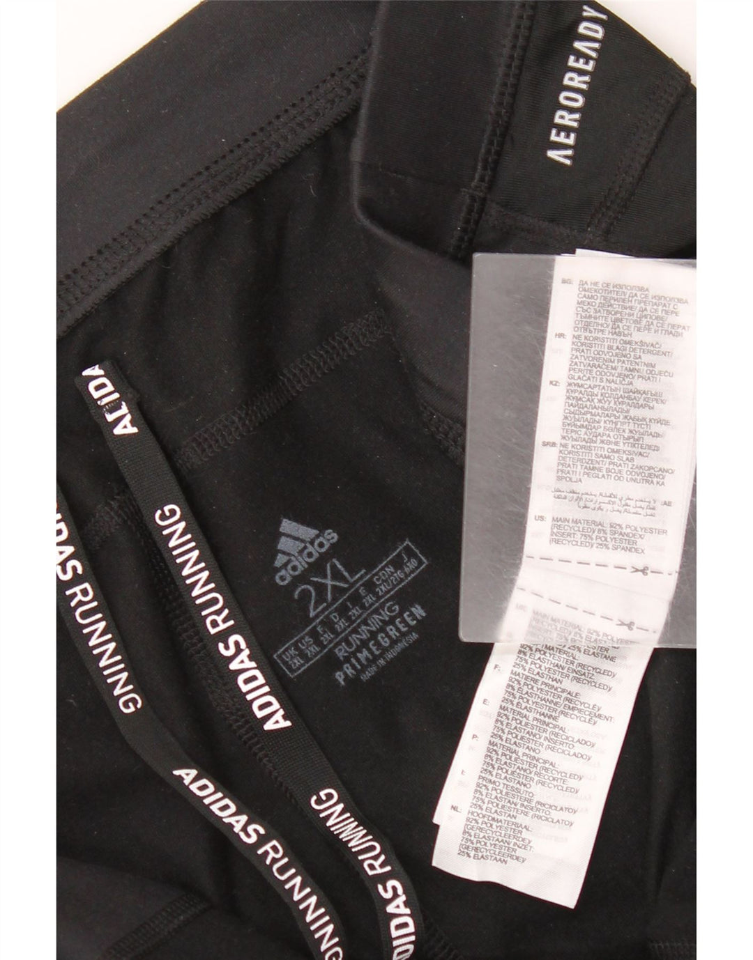 Pantaloni da tuta Adidas Aeroready da donna UK 20 2XL poliestere nero