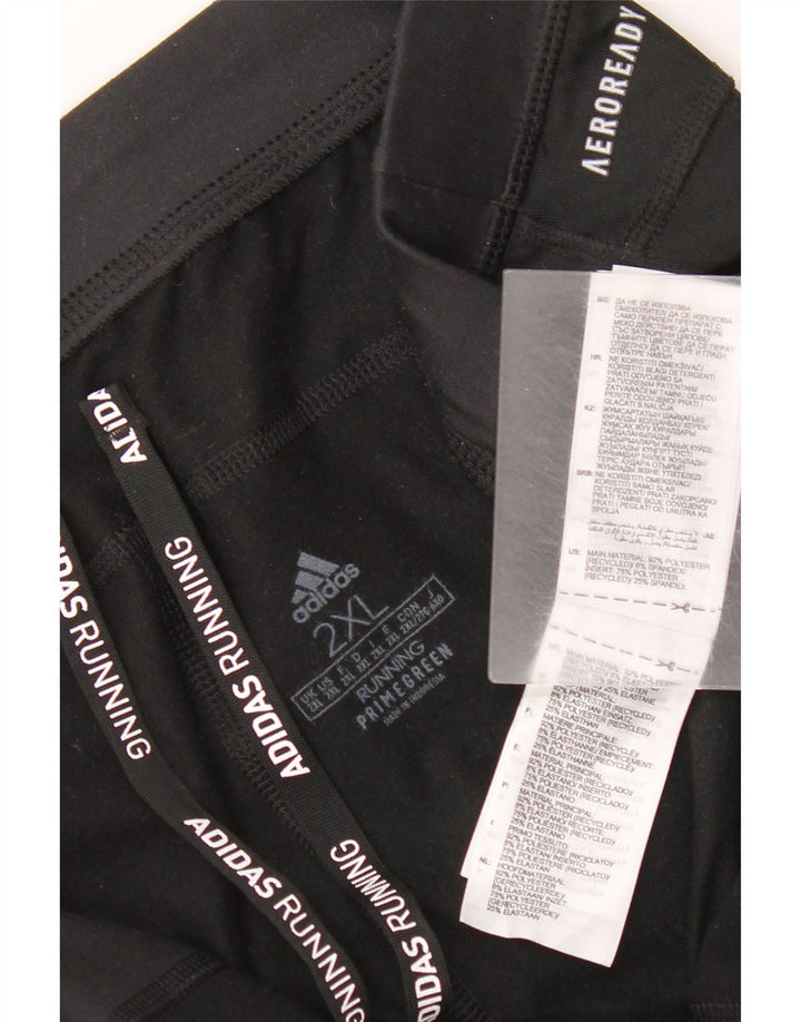 Pantaloni da tuta Adidas Aeroready da donna UK 20 2XL poliestere nero