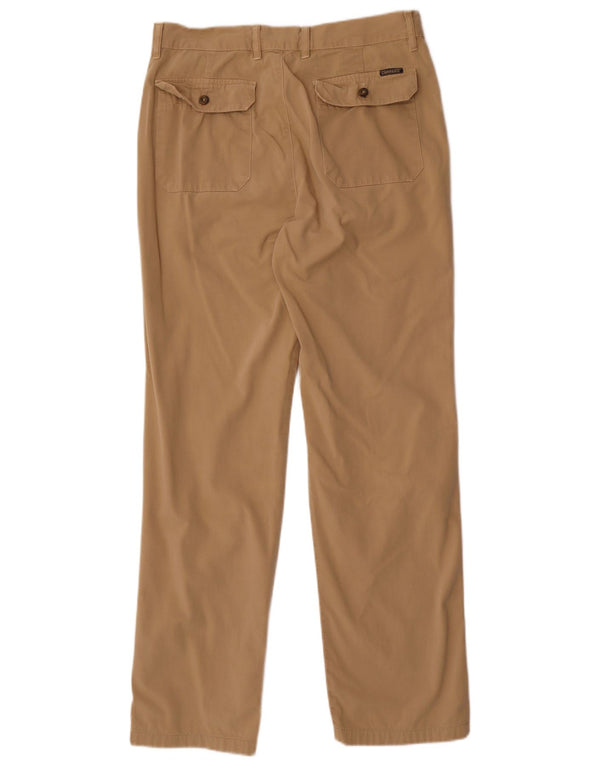Pantaloni chino dritti da uomo Carrera W34 L32 cotone beige