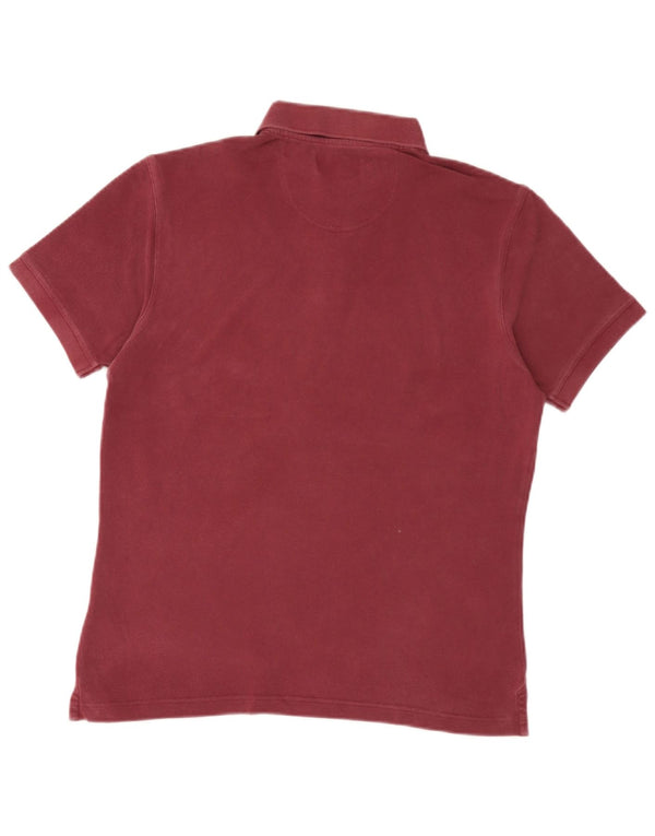 Polo da uomo Barbour Borgogna media