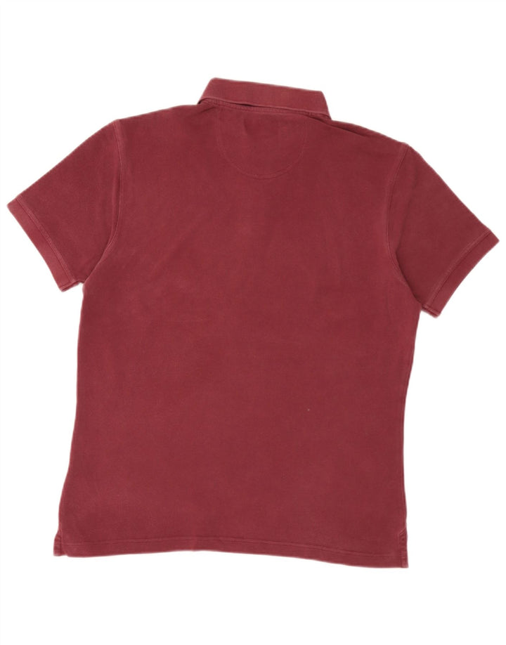 Polo da uomo Barbour Borgogna media