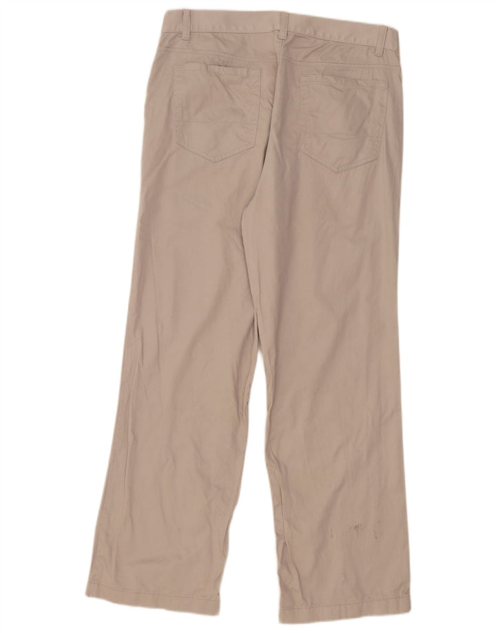 Pantaloni casual dritti da uomo Calvin Klein W34 L29 cotone grigio