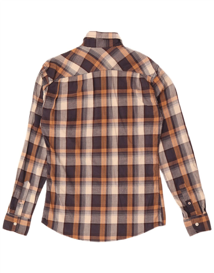 Camicia da uomo in flanella Wrangler piccola in cotone a quadri multicolore