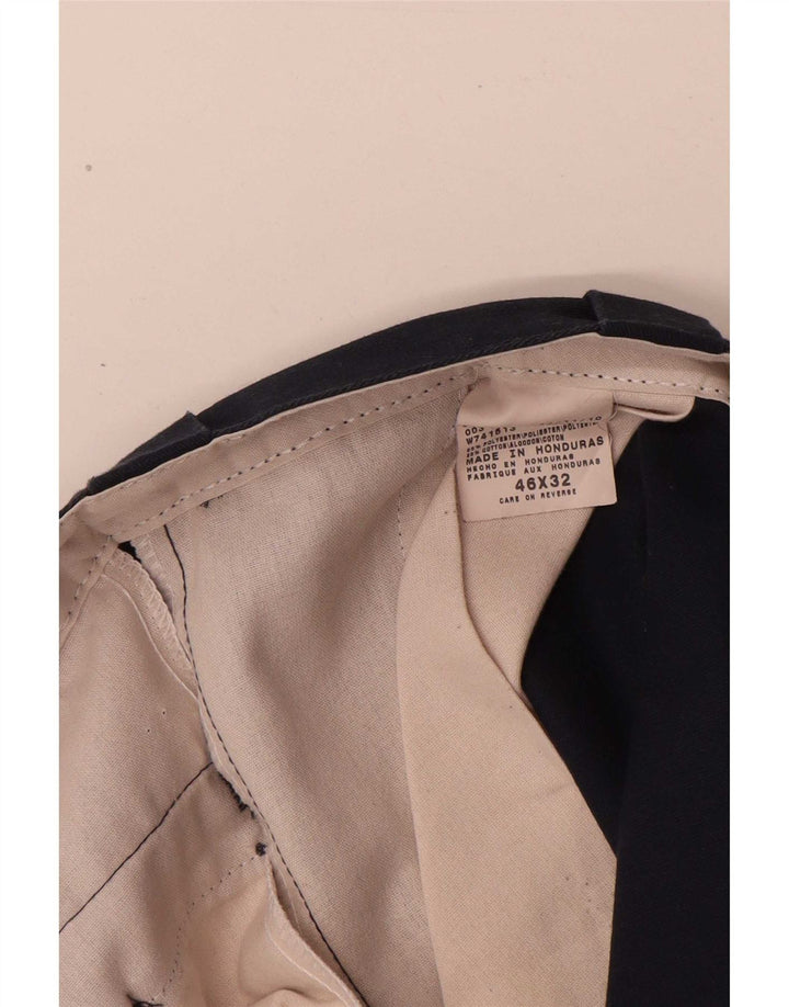 Pantaloni chino dritti da uomo 874 Dickies W46 L32 poliestere blu navy