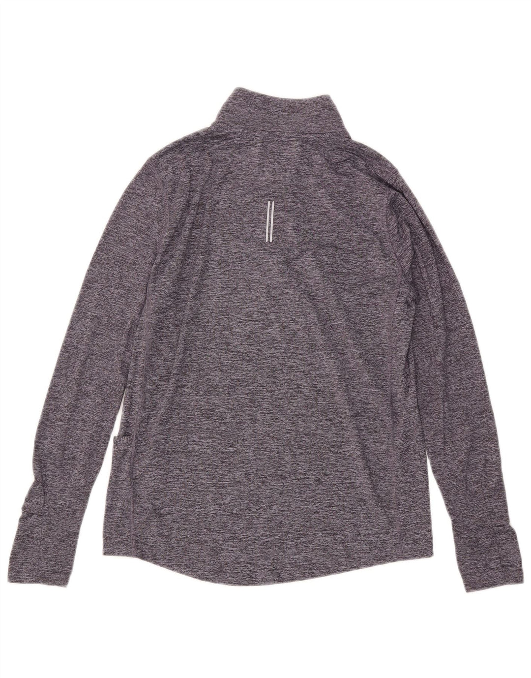 Top della tuta pullover da donna Nike Dri Fit UK 10 piccolo grigio chiazzato