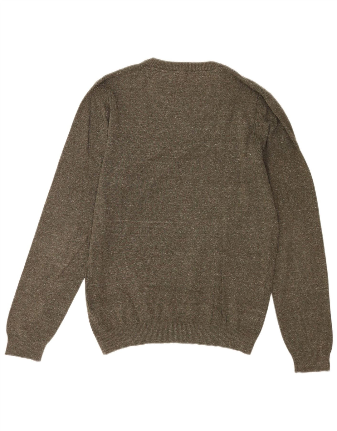 Maglione maglione girocollo da uomo Diesel medio kaki chiazzato