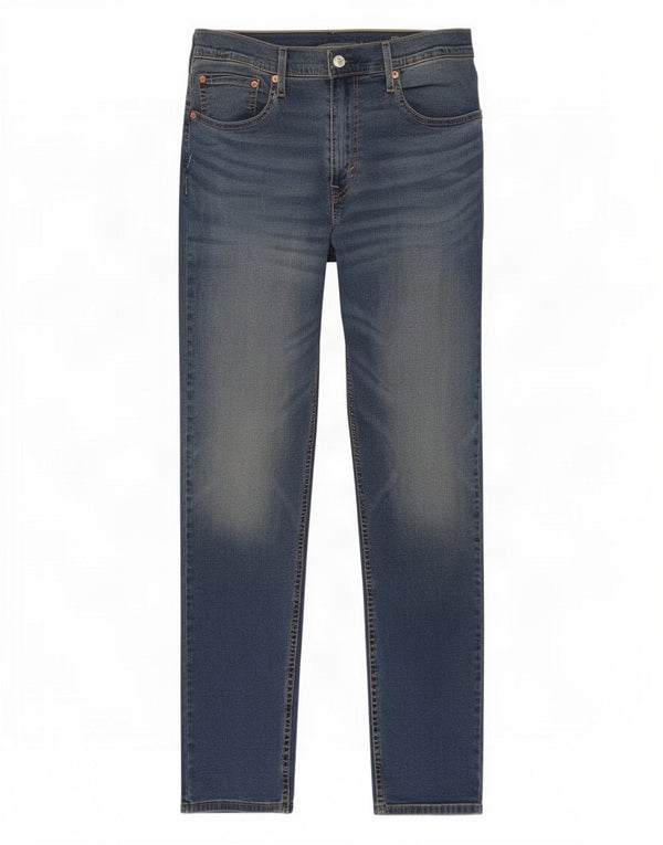 Jeans Levi's Uomo 512 Slim Tapered W33 L34 Cotone Blu