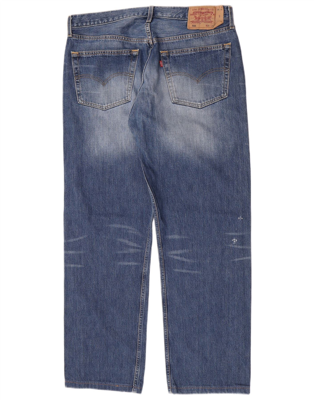 Levi's Uomo 501 Jeans dritti W38 L30 Cotone Blu