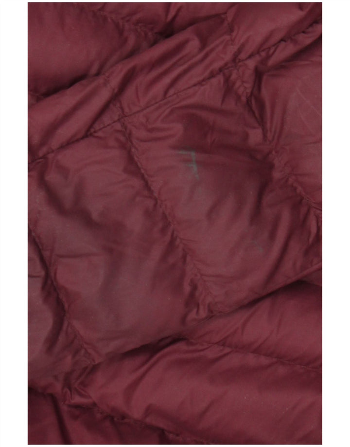 Giacca imbottita con cappuccio da donna Mountain Warehouse UK 12 nylon bordeaux medio