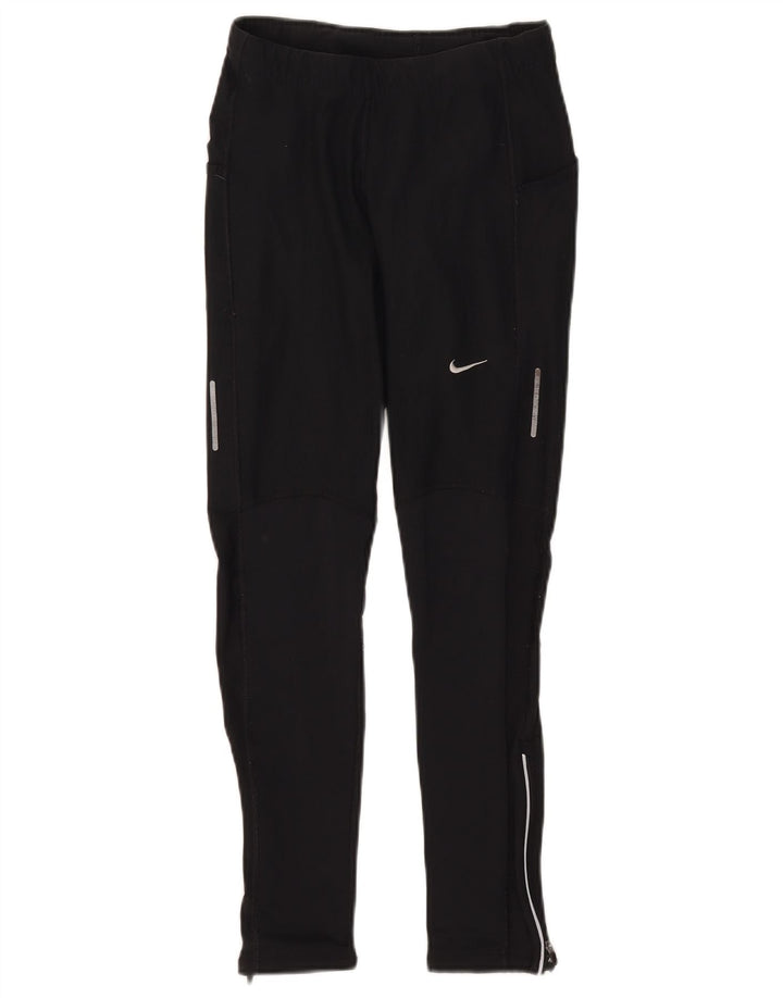 Leggings Dri Fit da donna NIKE UK 8 Small poliestere nero