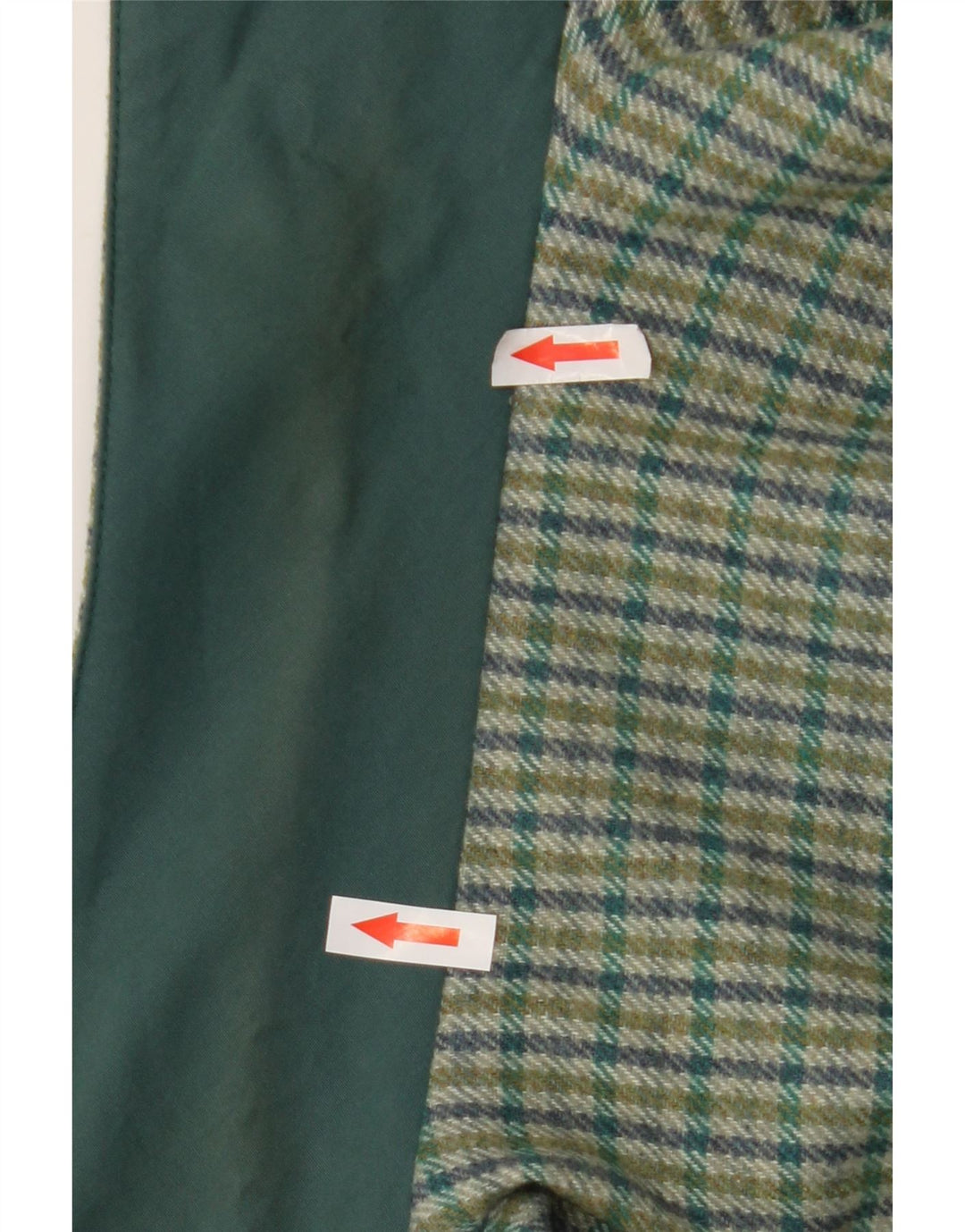 Soprabito vintage da donna IT 55 2XL Verde poliestere